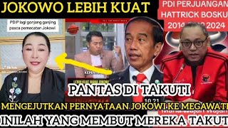 🔴 MENGEJUTKAN PERNYATAAN JOKOWI!! PANTAS MEREKA KETSKUTAN!!  BONGKAR TUNTAS.