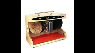 AlClean - Automatic Shoe Polish Machine - Portable Version