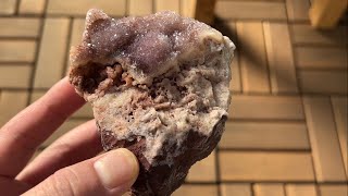 【鉱物採集】紫水晶と白水晶の探索 (Finding amethyst and crystal quartz)