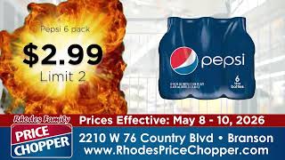 3-Day Mother's Day Sale - May 8-10 | Rhodes Family Price Chopper | Branson, MO