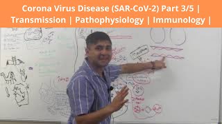 Corona Virus Disease (SAR-CoV-2) Part 3/5 | Transmission | Pathophysiology | Immunology