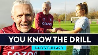 Back-to-back Bullard WONDER goals! 🤤 | Rachel Daly takes on Jimmy Bullard | You Know The Drill