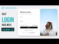 Ultimate Responsive Login Page UI with Tailwind CSS Under 10 Minutes!! #tailwindcss