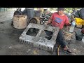 completely disassembled to rebuild old excavator wreckage restoration part 2