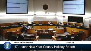 County of Santa Board of Supervisors March 26, 2024