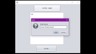 User input in InputDialog Box :NetBeans| Java Tutorial#11 | CodeX ARBX2019
