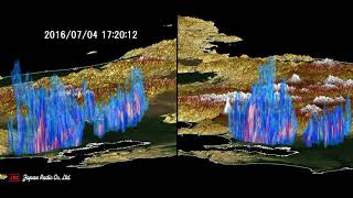 ゲリラ豪雨観測映像｜JRC日本無線