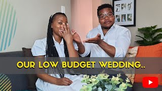 STORY TIME| How we Planned Our Low Budget Wedding in Three Months| South African YouTubers