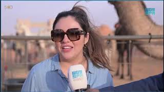 Colombian Anna's Exceptional Visit to the King Abdulaziz Camel Festival and Saudi Culture