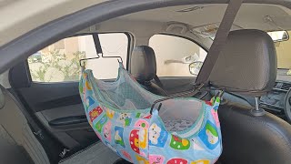 APAV Car Nap best for baby in travelling baby sleep well \u0026 free to enjoy your trip...Car Cradle