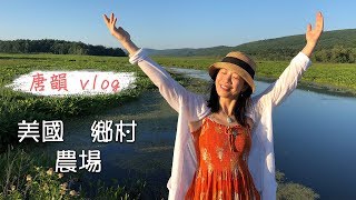 美国乡村游—纯美又淳朴，据说是离神很近的地方 | 美国农场Vlog| 唐韵美食