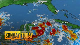 Tropical storm system expected to hit Florida as Category 1 hurricane