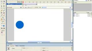 Flash Tutorial The Timeline Adobe Training Lesson 1.6