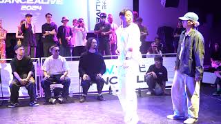 hilotoken vs SusumuSpaniel FINAL HIPHOP マイナビDANCEALIVE 2024 CHARISMAX II