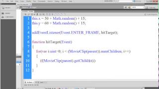 Flash Shooting Game, AS3, hitTESTObject and Sound