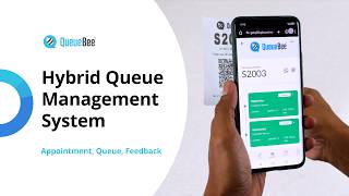 Customer Journey - QueueBee Hybrid Queue Management