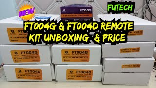 NEW FUTECH FT004D \u0026 FT004G REMOTE KIT UNBOXING | FT004 REMOTE KIT PRICE