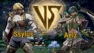 Ssylus (Raphael) VS Aelz (Tira) | Soulcalibur VI