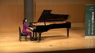 2024, Tokyo International Piano Competition Chopin Nocturne Op.27-2 4th Prize , Amane Sasada　笹田亜麻子