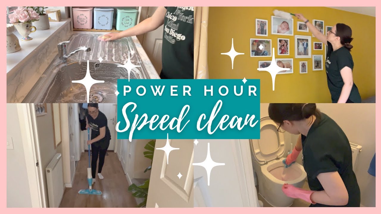 Power Hour Speed Clean Cleaning Motivation Uk Youtube
