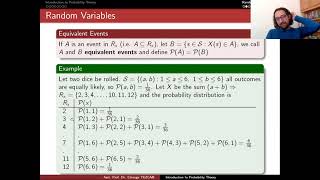 Cryptanalysis 5.3: Random Variables