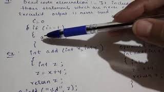 Code Optimization Part-1(Unit -5 Compiler Design)