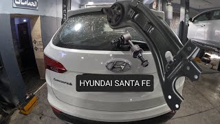 replacing rear trailing arm - rear sway bar link .. hyundai santa fe #suspensionsystem #santafe