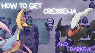 Pokémon Infinite Fusion - How to get Cresselia and Darkrai!