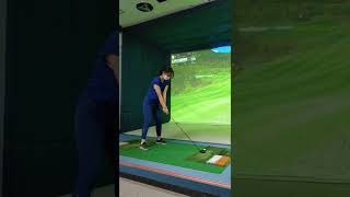 구력2년 아내. 최신 우드스윙 영상 골프스윙 golf