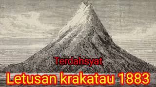 Betapa dahsyatnya Letusan Gunung krakatau saat itu | Gunung krakatau