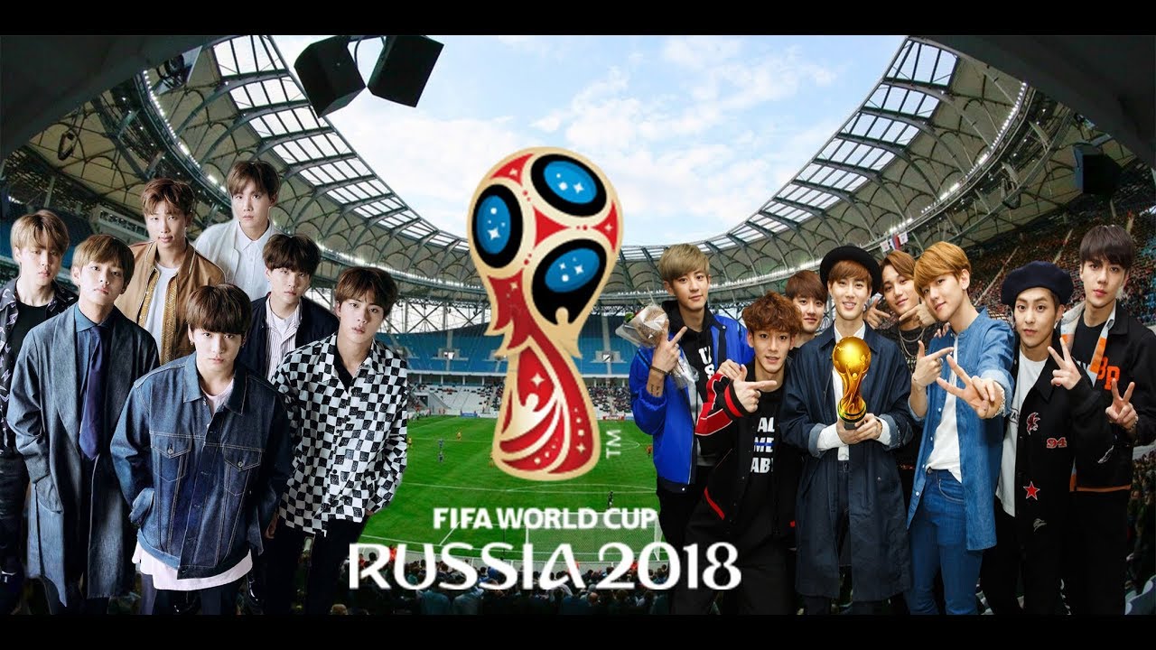 BTS Y EXO En La Copa Mundial De Fútbol De 2018 - YouTube