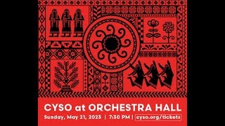 5.21.23 Symphony Orchestra Spring Concert at Orchestra Hall featuring Philharmonic Orchestra