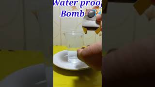 WATER BOMB REAL OR FAKE? || Science Experiment || #experiment #trending #shorts #viral #ytshorts
