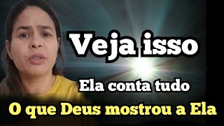 VEJA O QUE DEUS MOSTROU A ESSA IRMÃ ELA CONTA TUDO NESSE VÍDEO E MUITO FORTE ISSO-SONHOS DE PROFETA