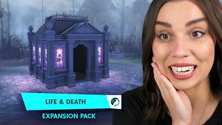 Exploring The Ancient Crypt! (The Sims 4 Life and Death)