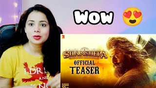 Shamshera Official Teaser Reaction | Ranbir Kapoor, Sanjay Dutt, Vaani Kapoor | Karan Malhotra