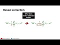 why do we divide by n 1 to estimate the variance a visual tour through bessel correction