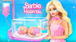 Barbie in the Hospital / 30 Hacks and Crafts for Dolls