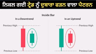 Inside Candle ਨੂੰ ਸਮਝੋ Uptrend ਅਤੇ Downtrend ਦੋਨਾ ਵਿਚ ਦਿੰਦਾ ਇਹ ਪੈਟਰਨ ਬਹੁਤ ਵਧੀਆ ਟ੍ਰੇਡ !