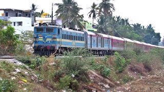 MEGA OFFLINK - AJNI WAG7 with New LHB Rake Anga Express