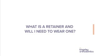 What are Retainers in Orthodontics?