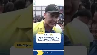 Ketua BEM UI Verrel Uziel: Mahasiswa Akan Bertahan di Gedung DPR Sampai Menang