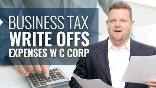Business Tax Write-Offs (Claiming Real Estate Educational Expenses w C Corp!)