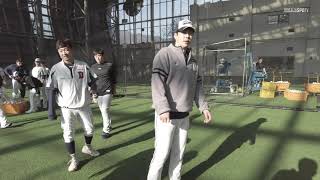 [4k60p] icheon doosan bears park  in February 이천 베어스파크 연습 시간 (02.02)