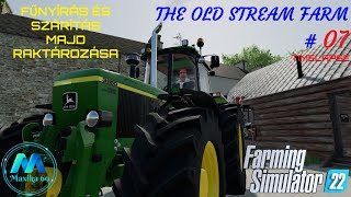 Széna készítés és bárány farm építése  × Nehéz × The Old Stream Farm × Farming Simulator 22