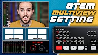 Customize ATEM Multiview Settings - ATEM Mini Extreme Quick Tips