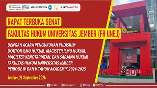 Yudisium Periode IV dan V Tahun Akademik 2024-2025 | FH UNEJ