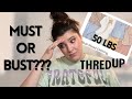 ThredUp 50LB Bulk Mixed Clothing Rescue Box Unboxing