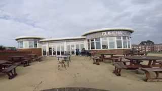 Cliffhanger at Highcliffe in Dorset