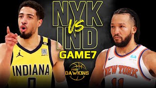 New York Knicks vs Indiana Pacers Game 7  Highlights | 2024 ECSF | FreeDawkins